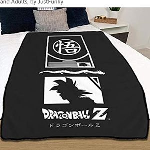 New Dragon Ball Z Blanket Throw